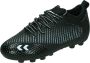 Hummel Zoom FG Jr. voetbalschoenen zwart wit Imitatieleer 37 - Thumbnail 13