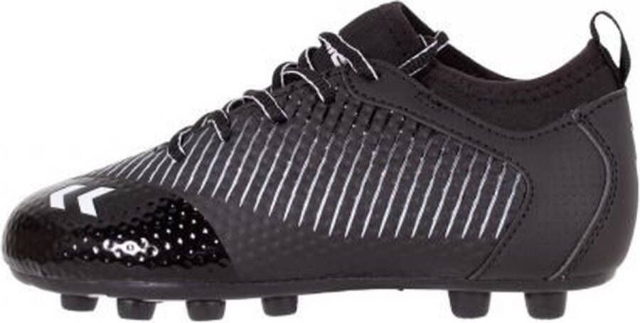 Hummel Zoom FG Jr. voetbalschoenen zwart wit Imitatieleer 37