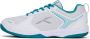 Hundred Court Star Non-Marking Professionele Badminton Schoenen voor Heren (Wit lichtgroen X-Cushion Bescherming Geschikt voor Binnen Tennis Squash Tafeltennis Basketbal & Padel - Thumbnail 2