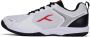 Hundred Court Star Non-Marking Professionele Badminton Schoenen voor Heren (Wit zwart X-Cushion Bescherming Geschikt voor Binnen Tennis Squash Tafeltennis Basketbal & Padel - Thumbnail 1