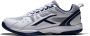 Hundred Raze Non-Marking Professionele Badminton Schoenen voor Heren (Wit-Marineblauw Materiaal: Polyester-Rubber Lichtgewicht Geschikt voor Binnen Tennis Squash TT Basketbal & Padel Vaderdagcadeau - Thumbnail 2