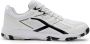 Hundred Xoom Non-Marking professionele badmintonschoenen voor heren (wit zwart Materiaal Bovenwerk: Polyester Zool: Rubber Geschikt voor indoor badminton tennis squash tafeltennis basketbal en padel - Thumbnail 1