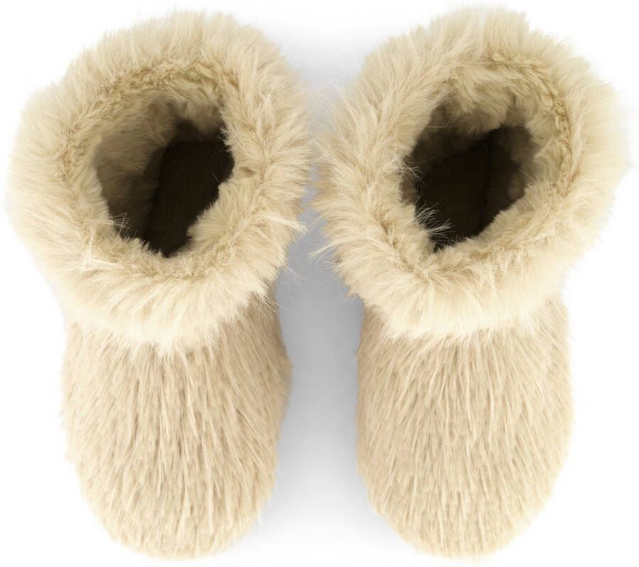 Hunkemöller Dames Accessoires Pantoffels Fur Wit