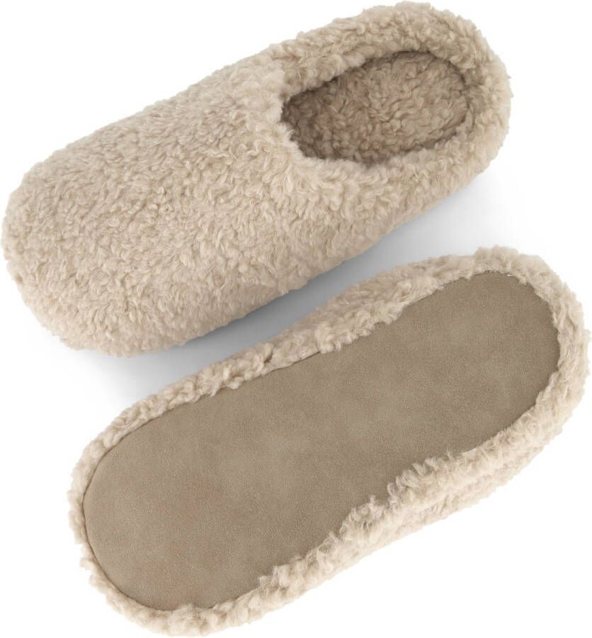 Hunkemöller Dames Accessoires Teddy slippers Beige