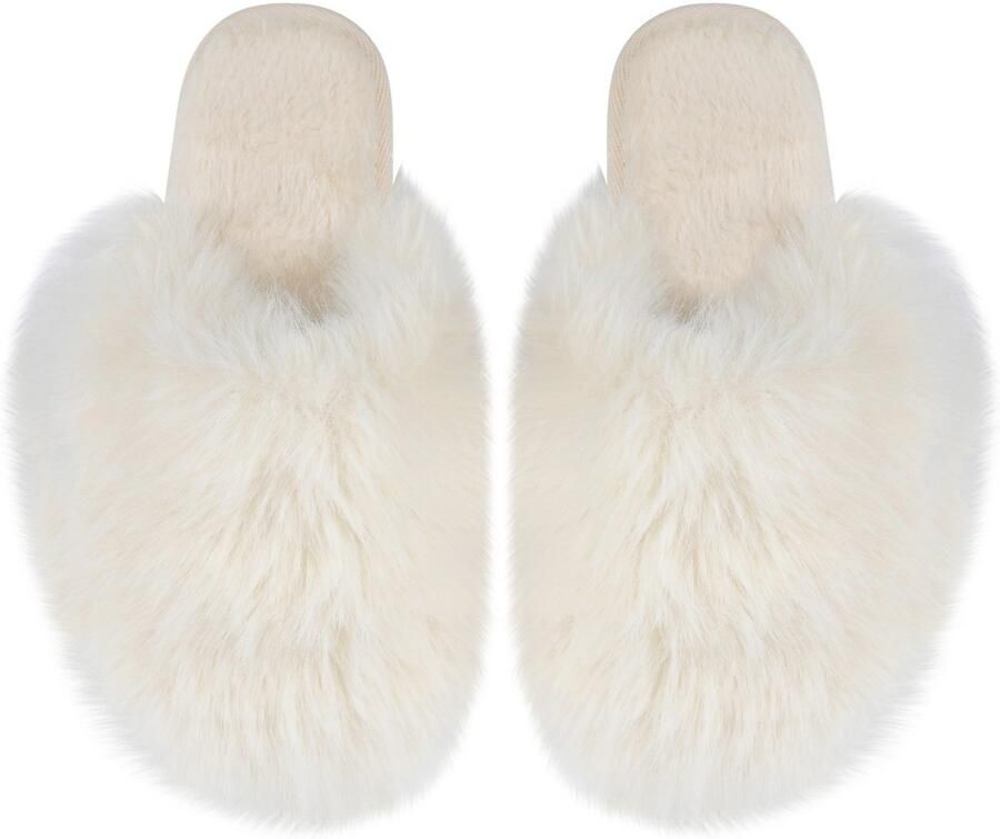 Hunkemöller Pantoffel Isabella Wit