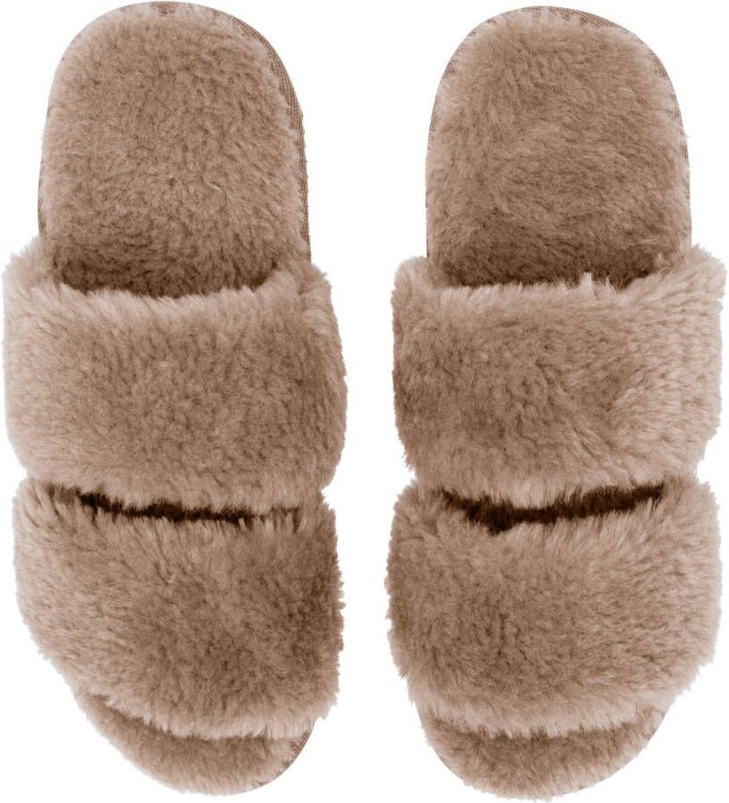 Hunkemöller Pantoffel Lauren Bruin