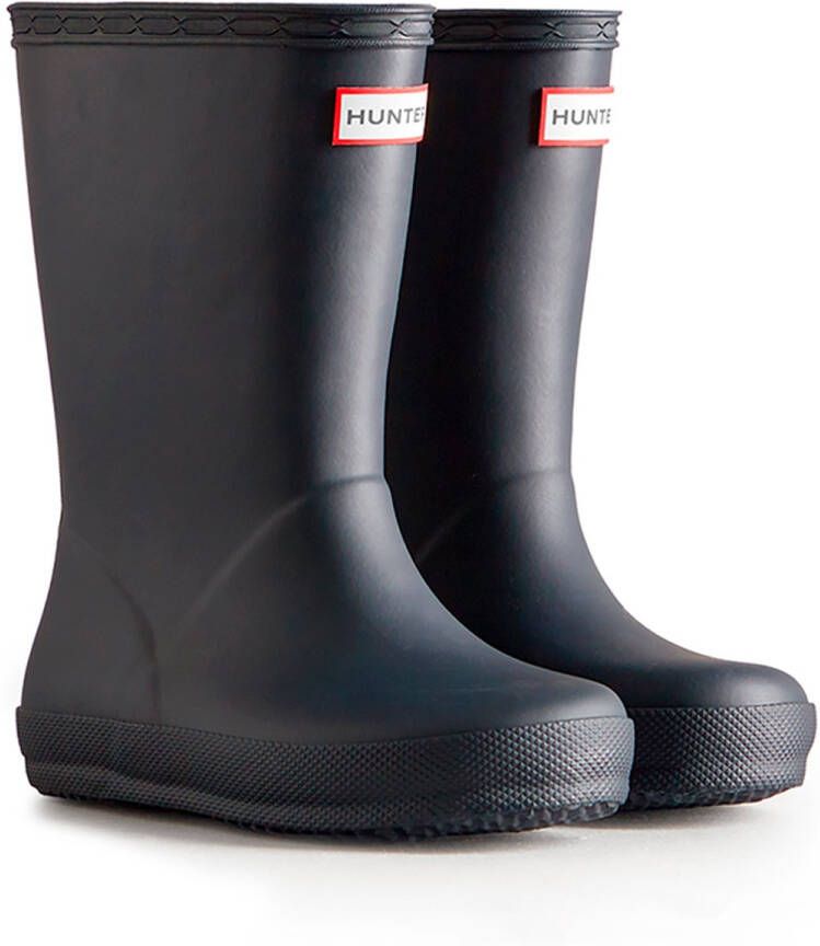 Hunter First Matte Regenlaarzen Zwart