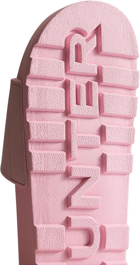 Hunter Core Embossed Silicon Logo Slider Unisex Slippers Synthetisch Roze - Foto 2