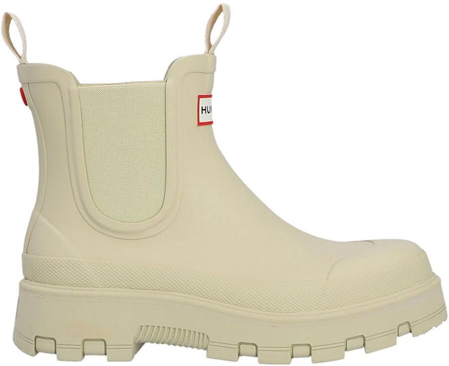 Hunter Boots Ele ts Elastic Chelsea Boot Rubberlaarzen beige