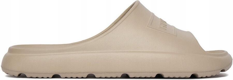 Hunter Heren Slippers Beige Comfort voor Zwembad & Strand
