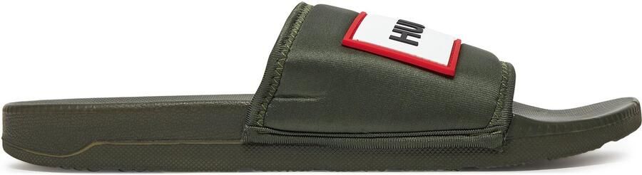 Hunter Heren Slippers Khaki M