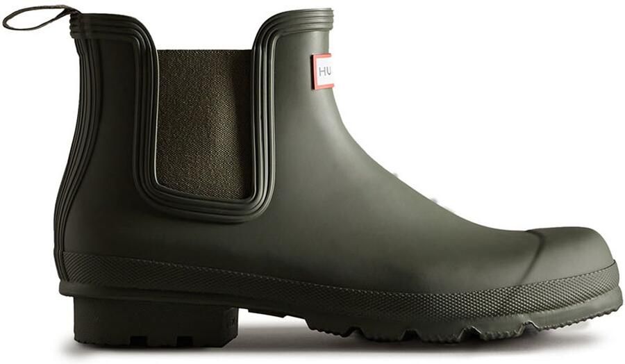 Hunter Boots Original Chelsea Rubberlaarzen olijfgroen