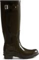 Hunter Original Tall Gloss Dames Laarzen Rubber Bruin Waterdicht - Bruin