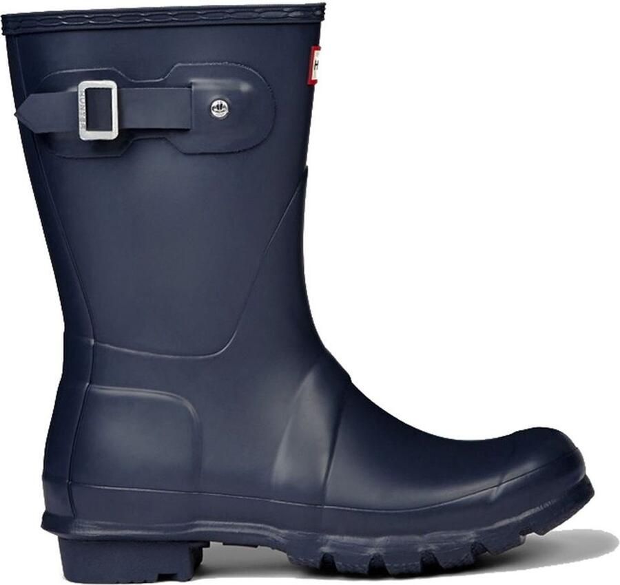 HUNTER Regenlaarzen Dames Womens Original Short Maat: 37 Materiaal: Rubber Kleur: Blauw - Foto 3