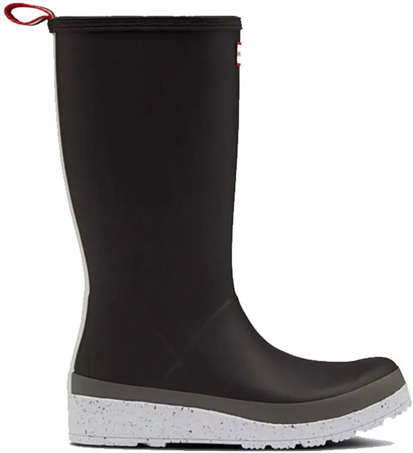Hunter Play Tall Speckle Sole Wellington Boots WMS Regenlaarzen Dames Donkergrijs