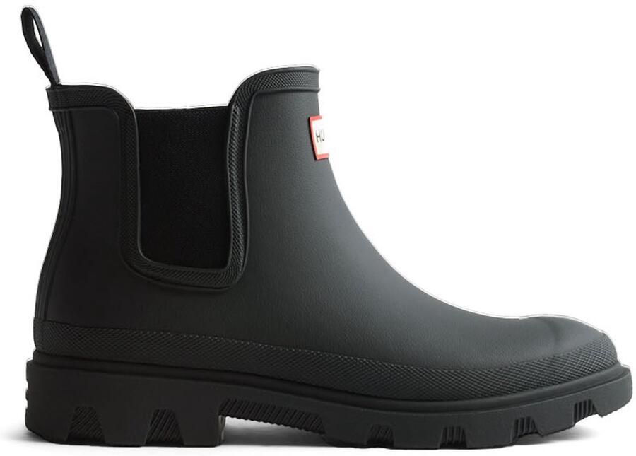 Hunter Downpour Chelsea Insulated Unisex Chelsea boots Waterdicht Zwart