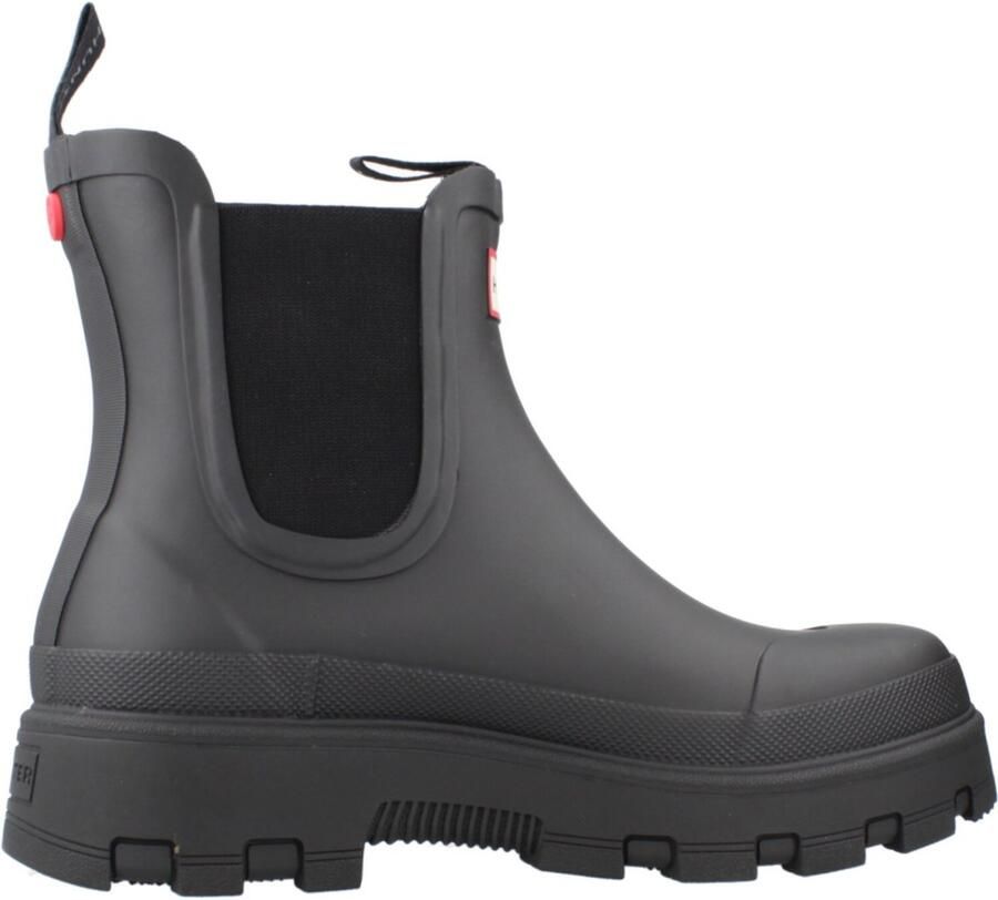 Hunter Boots Ele ts Elastic Chelsea Boot Rubberlaarzen zwart