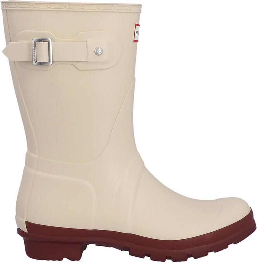 HUNTER Regenlaarzen Dames Womens Original Short Maat: 40 41 Materiaal: Rubber Kleur: Beige - Foto 5