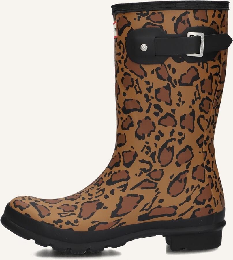 HUNTER Regenlaarzen Dames Womens Original Short Maat: 42 Materiaal: Rubber Kleur: Bruin - Foto 2