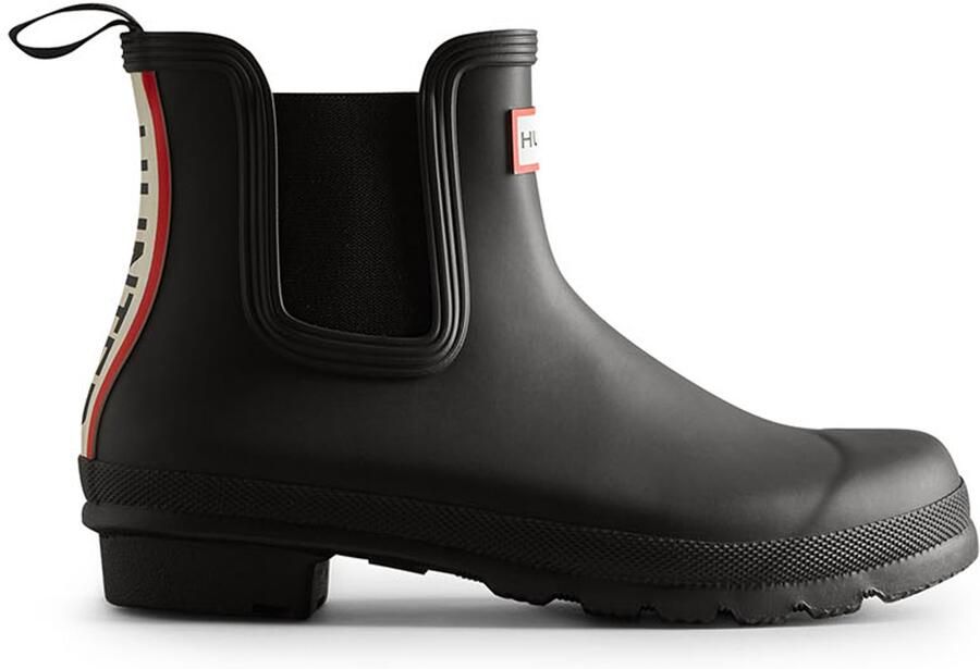 Hunter Boots Women's Original Chelsea Hunter Tri Colour Rubberlaarzen zwart - Foto 6
