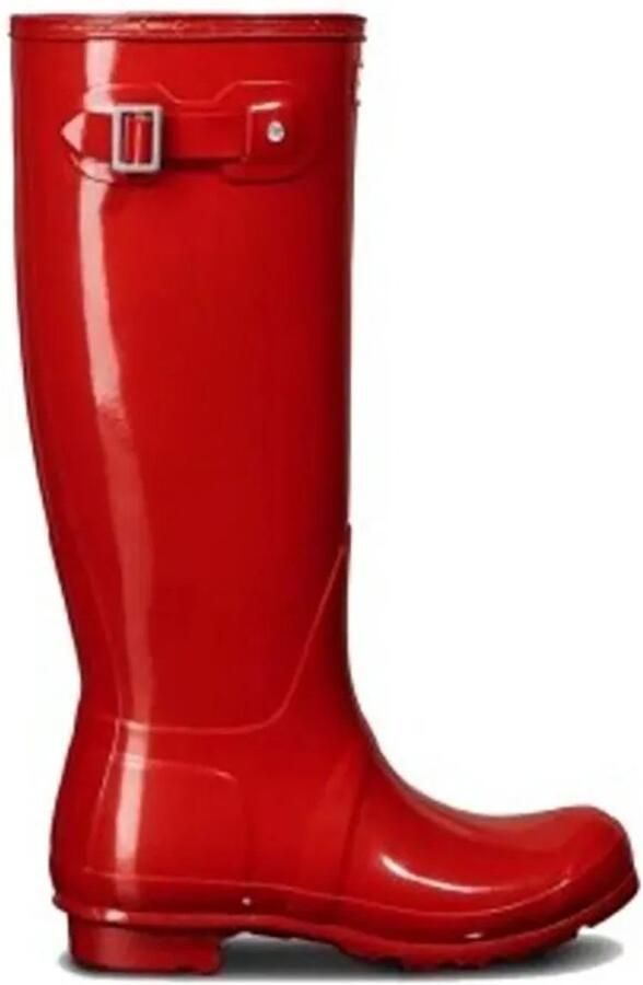 HUNTER Regenlaarzen Dames Womens Original Tall Maat: 40 41 Materiaal: Rubber Kleur: Rood - Foto 2