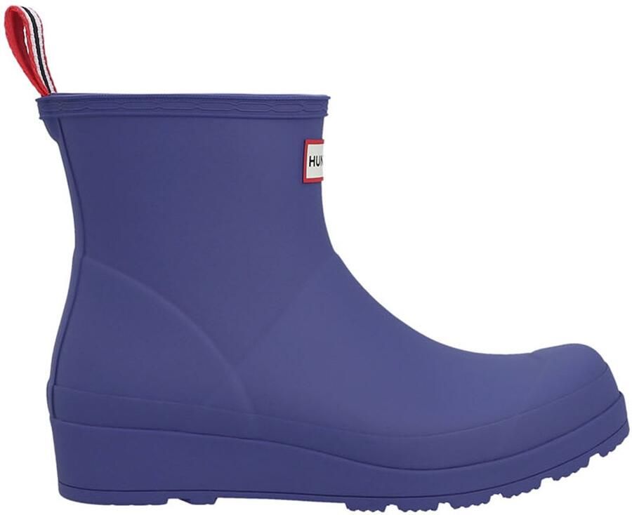 Hunter Women's Play Short Wellington Boots Skipper Blue
