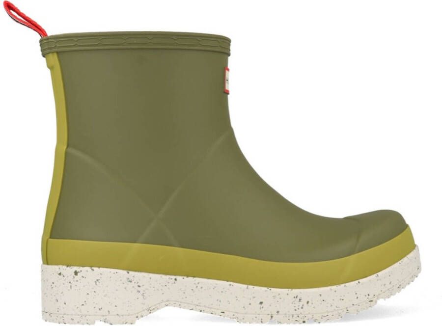 Hunter Men's Play Short Boots Speckle Sole Utility Green Salix Green - Foto 1