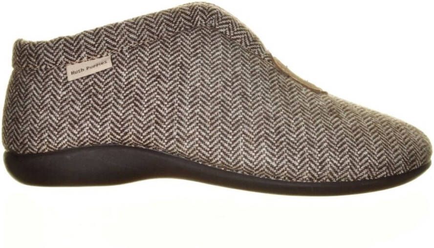 Hush Puppies Bruine Pantoffel
