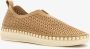 Hush Puppies Daisy dames instappers beige Uitneembare zool - Thumbnail 1