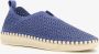Hush Puppies Daisy dames instappers blauw Uitneembare zool - Thumbnail 1