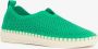 Hush Puppies Daisy dames instappers groen Uitneembare zool - Thumbnail 1