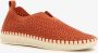 Hush Puppies Daisy dames instappers oranje Uitneembare zool - Thumbnail 1