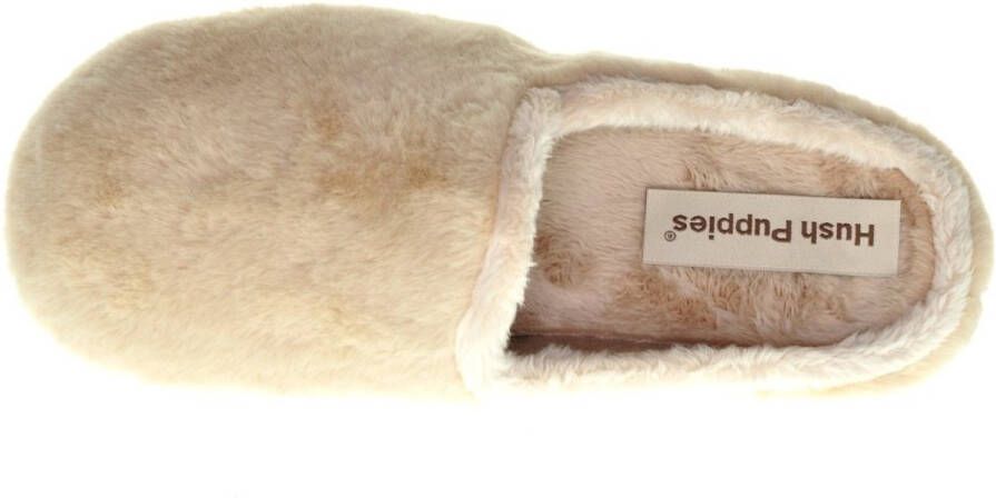 Hush Puppies -Dames beige pantoffels