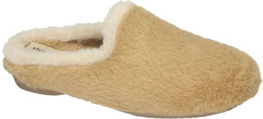 Hush Puppies -Dames beige pantoffels