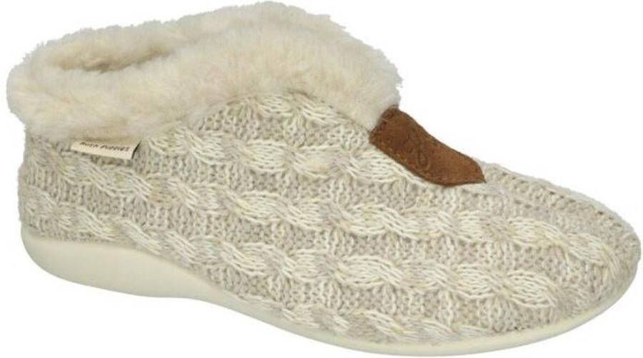 Hush Puppies -Dames crÈme pantoffels