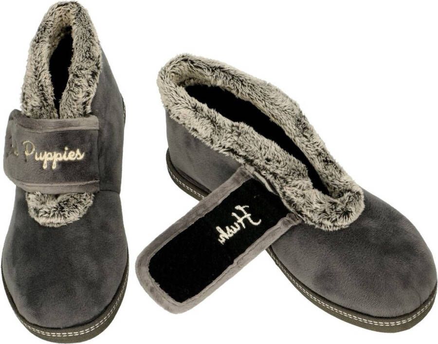 Hush Puppies 71.Cyrillo dames pantoffel GRAU