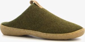Hush Puppies pantoffels kaki Groen Sloffen Uitneembare zool