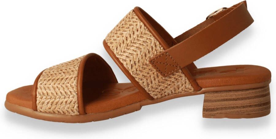 Hush Puppies Dames Sandaal Ducka Natur COGNA