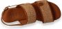 Hush Puppies Dames Sandaal Ducka Natur Cognac - Thumbnail 1