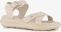 Hush Puppies dames sandalen beige - Thumbnail 4