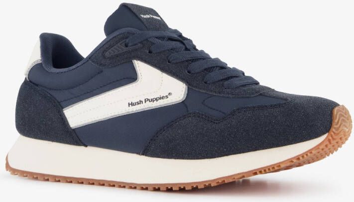 Hush Puppies dames sneakers blauw Uitneembare zool