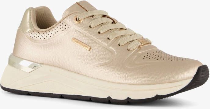 Hush Puppies dames sneakers goud Uitneembare zool