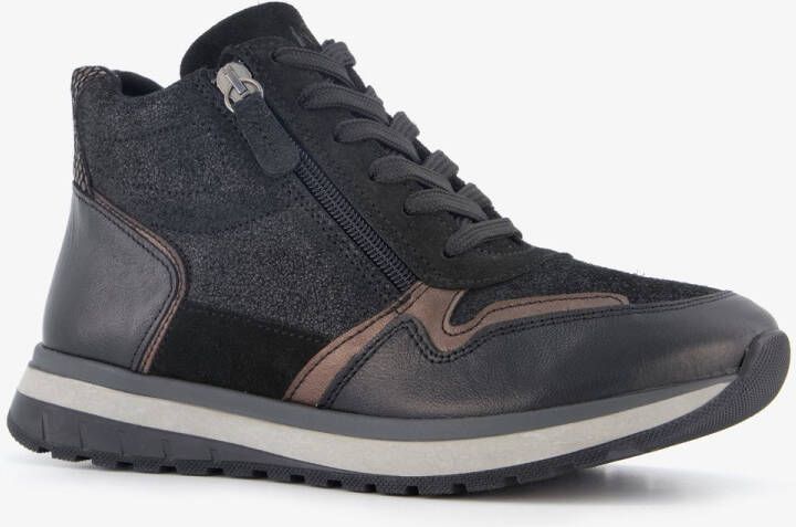 Hush Puppies dames sneakers zwart Uitneembare zool