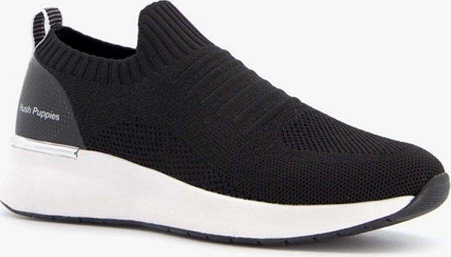 Hush Puppies dames sok sneakers zwart Extra comfort Memory Foam Schoenen