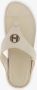 Hush Puppies dames teenslippers beige - Thumbnail 4