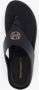Hush Puppies dames teenslippers sleehak zwart - Thumbnail 4