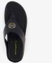 Hush Puppies dames teenslippers sleehak zwart - Thumbnail 1