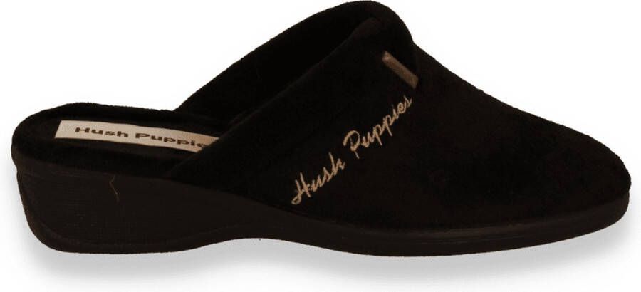 Hush Puppies Dames Pantoffel Delha Zwart