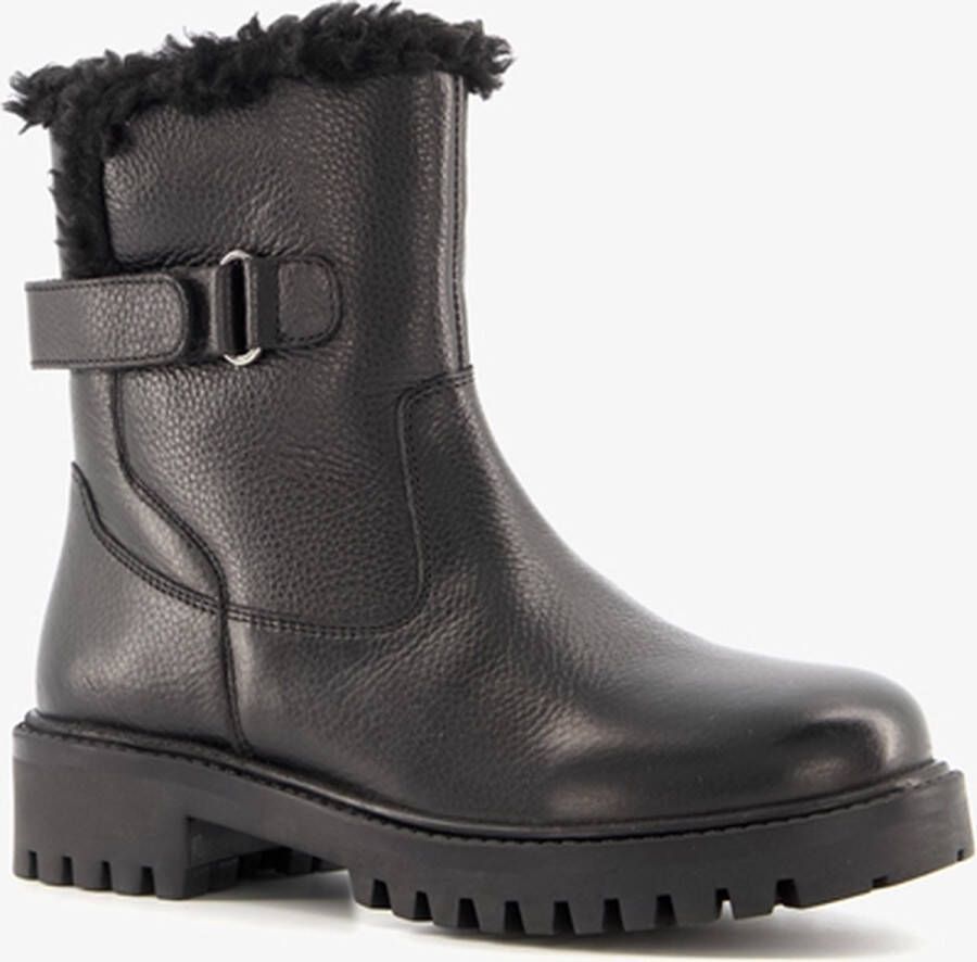 Hush Puppies gevoerde meisjes boots zwart