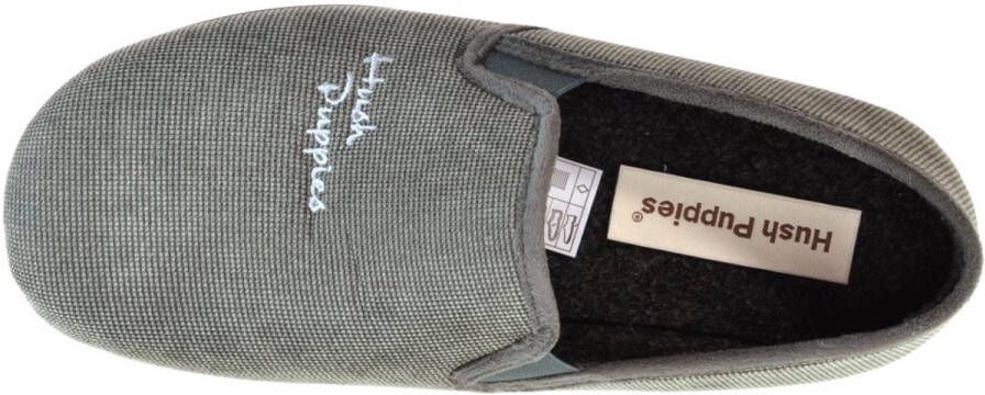 Hush Puppies 45.Dot heren pantoffel BRUIN